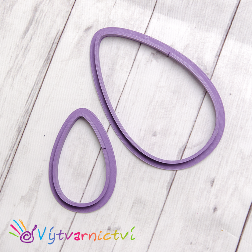 Vajíčko | šablona na quilling
