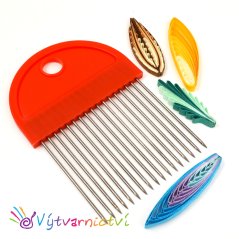 Hřebínek na quilling a combing