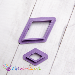 Kosočtverec | šablona na quilling