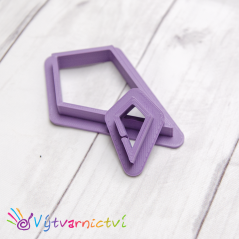 Lichoběžník | šablona na quilling