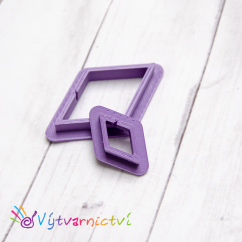 Kosočtverec | šablona na quilling