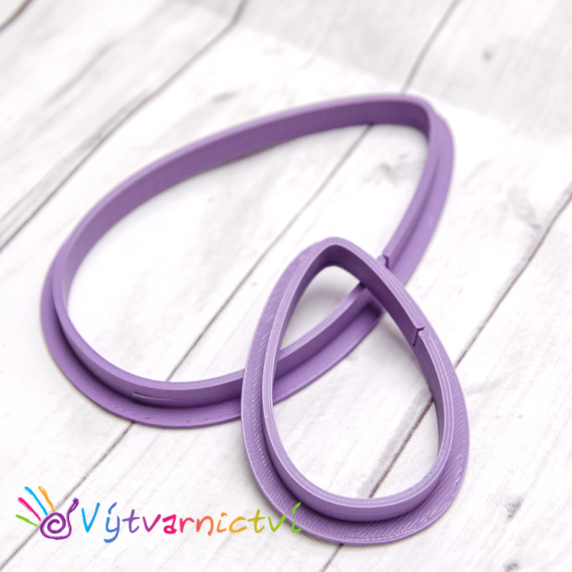 Vajíčko | šablona na quilling